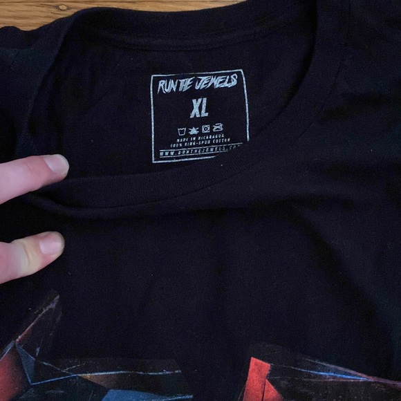 Run the Jewels Official Merch Geometric Design T Shirt - Picture 3 of 3